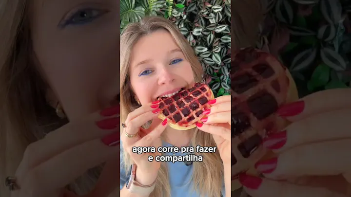 Vídeo: Waffle de Tapioca com Geleia