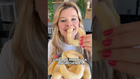 Chipa de Mandioca sem Queijo com Três Ingredientes