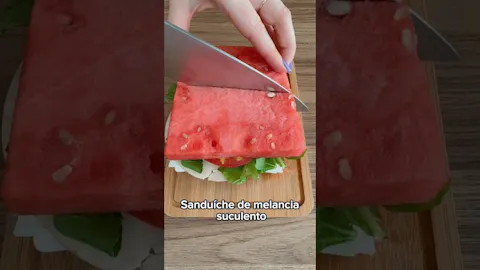 Sanduíche de Melancia