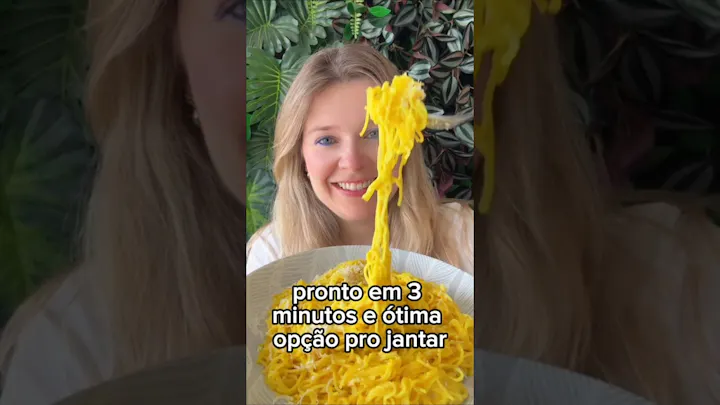 Vídeo: Macarrão de Arroz Cremoso Saudável