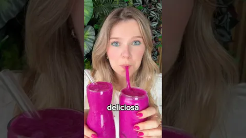 Piña Colada de Pitaia com 4 Ingredientes
