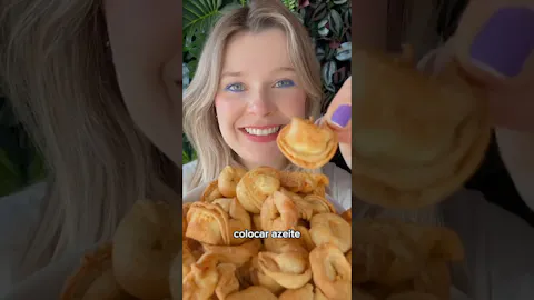 Salgadinho de Capelete na Air Fryer