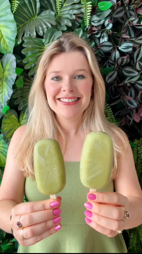 Sorvete de Uva Verde com Hortelã