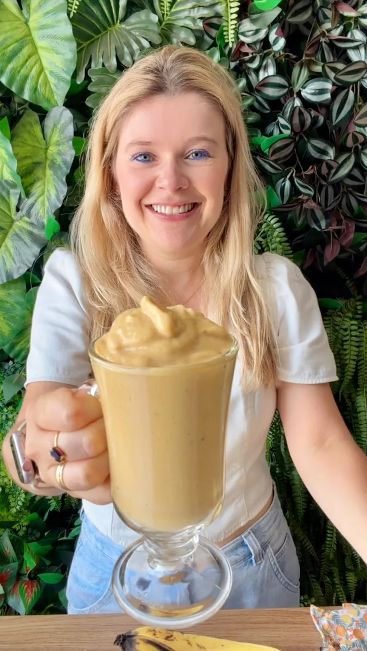 Vídeo: Frappé Cremoso de Banana da Terra com Café