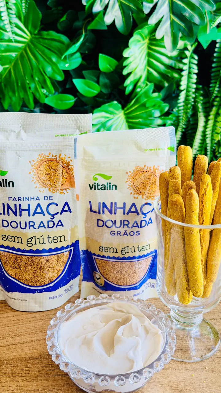 Vídeo: Palito de Ouro Crocante de Linhaça e Cúrcuma
