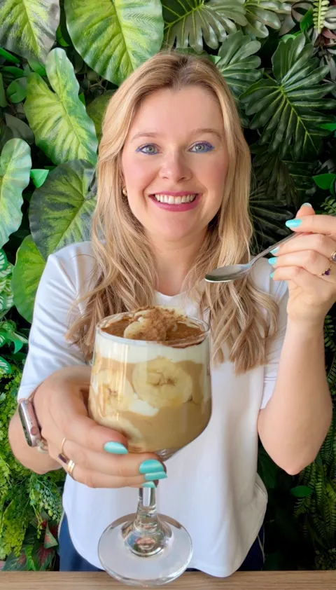 Banoffee de Café com Iogurte Grego