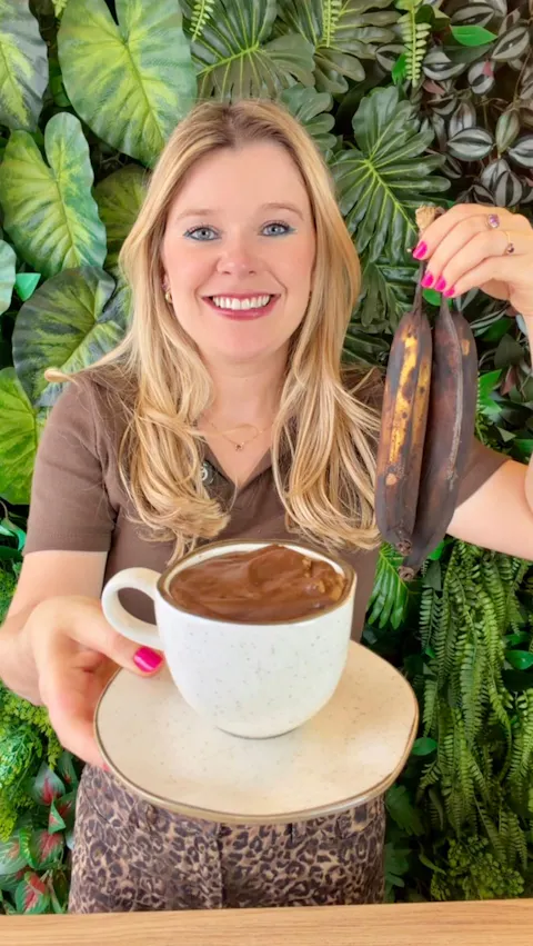 Chocolate Quente de Banana-da-Terra