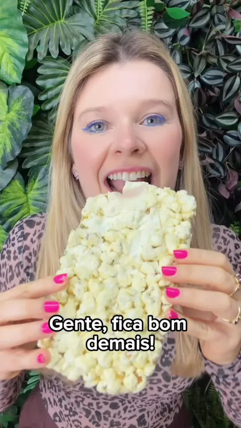 Barra de Pipoca com Leite Ninho