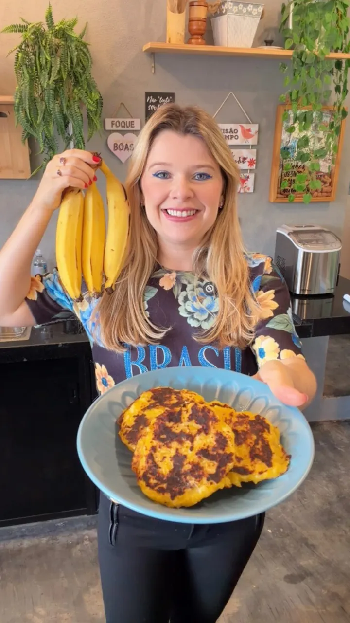 Vídeo: Panqueca Brasileira de Banana-da-Terra
