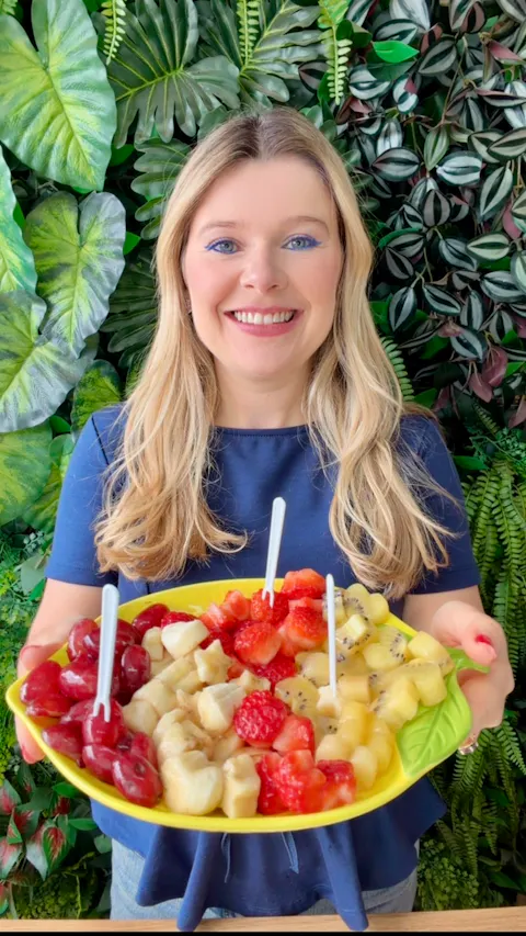 Brigadeiro de Chocolate com Frutas Sem Fogo