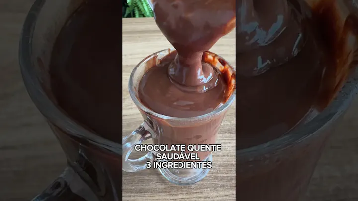 Vídeo: Chocolate Quente Saudável com Pasta de Amendoim