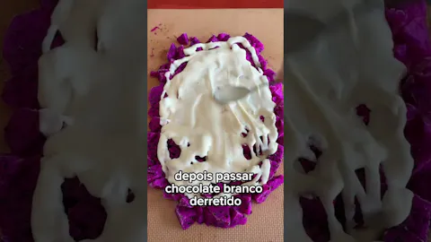 Barra de Pitaia com Chocolate Branco