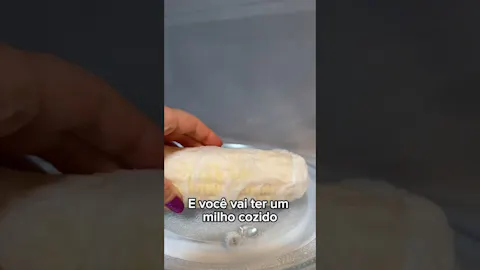 Milho Cozido no Micro-ondas
