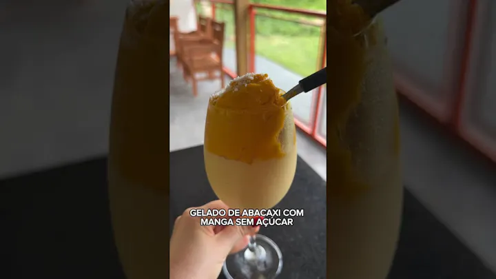 Vídeo: Gelado de Abacaxi e Manga Sem Açúcar