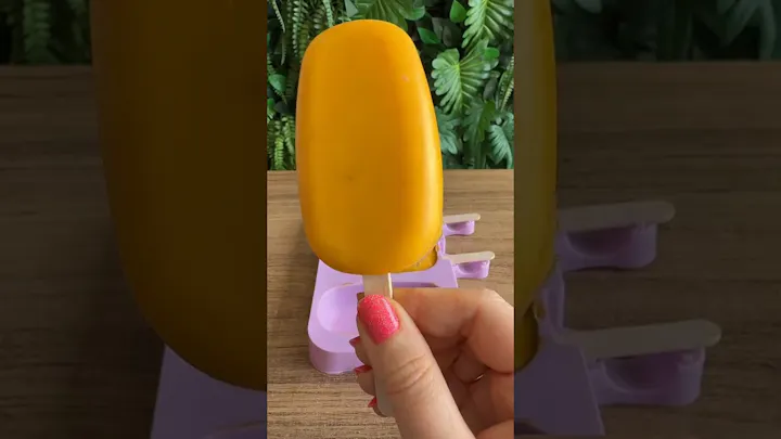 Vídeo: Picolé de Manga Cremoso
