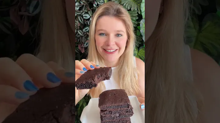 Vídeo: Brownie Vegano de Air Fryer com 4 Ingredientes