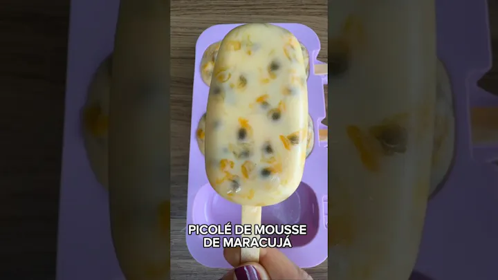 Vídeo: Picolé de Mousse de Maracujá