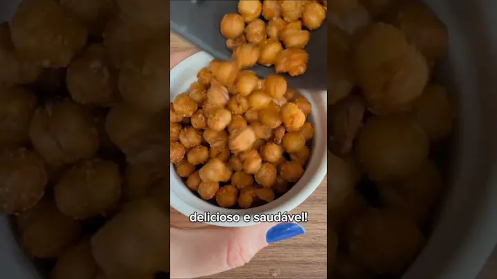 Vídeo: Grão de Bico Crocante na Air Fryer