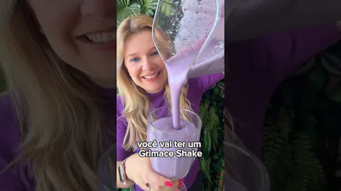 Shake de Uva Roxa com Mirtilo
