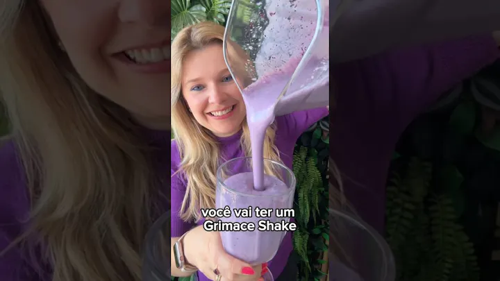 Vídeo: Shake de Uva Roxa com Mirtilo