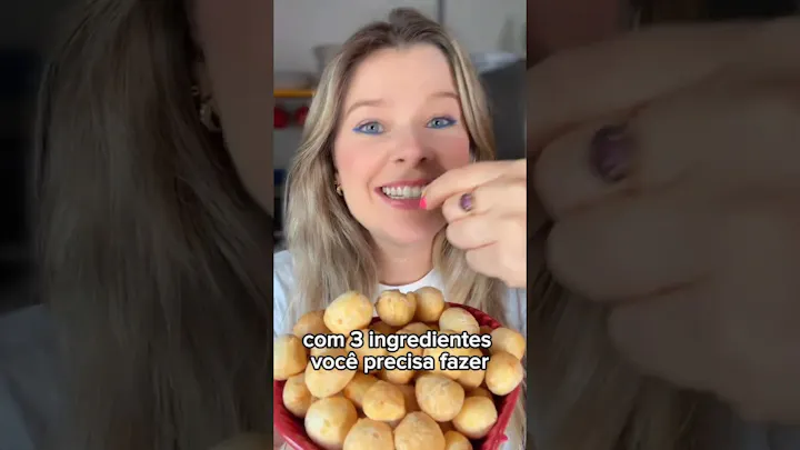 Vídeo: Salgadinho de Pão de Queijo Super Crocante