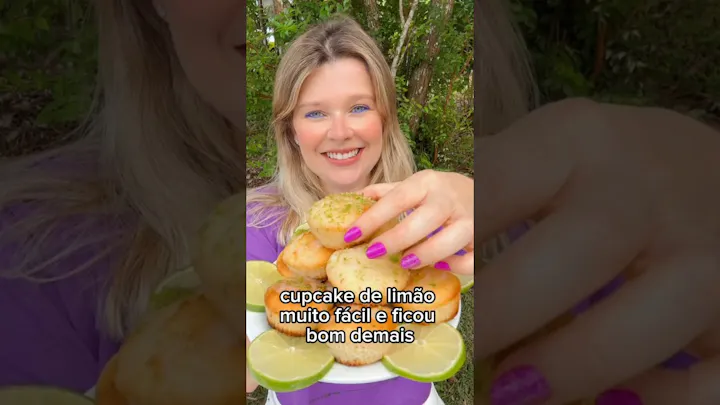 Vídeo: Cupcake de Limão