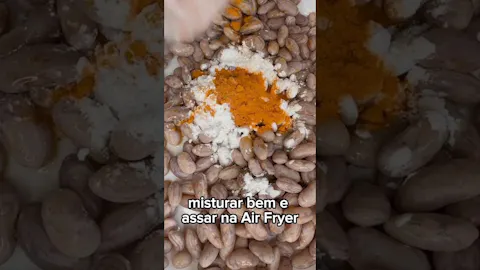 Salgadinho de Feijão Crocante na Air Fryer