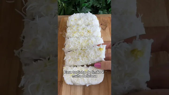 Vídeo: Tortinha de Limão Siciliano Sem Glúten e Sem Forno