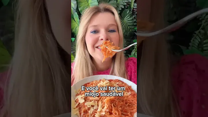 Vídeo: Miojo Saudável de Macarrão de Arroz com Passata de Tomate