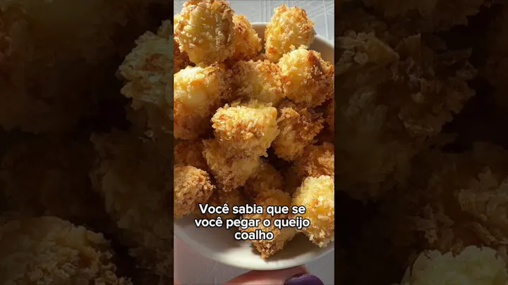 Vídeo: Queijo Coalho Empanado na Air Fryer