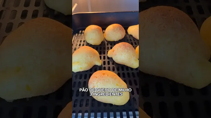 Vídeo: Pão de Queijo de Milho com Três Ingredientes