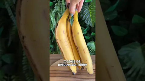 Cookie de Banana da Terra na Air Fryer