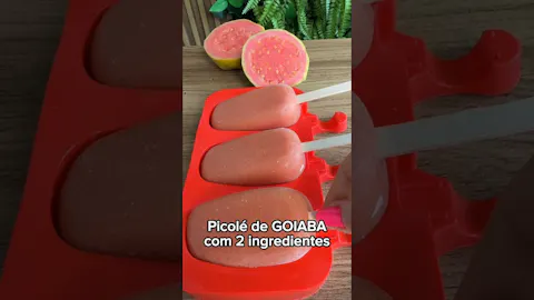 Picolé de Goiaba com Água de Coco