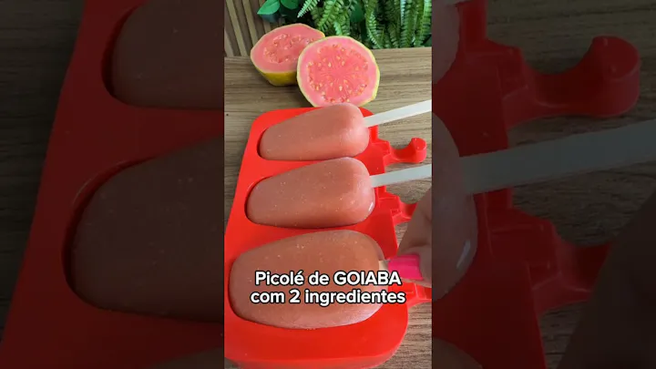 Vídeo: Picolé de Goiaba com Água de Coco
