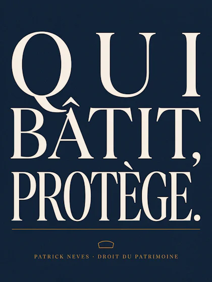 Patrick Neves — Droit patrimonial