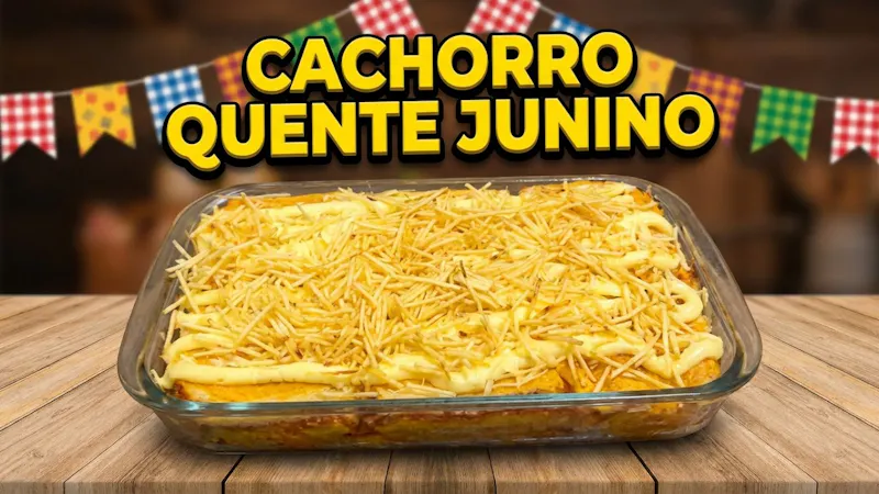 Torta de Cachorro Quente com Pão de Forma