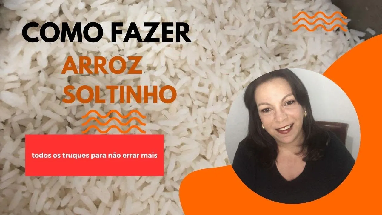 Vídeo: Arroz Branco Soltinho