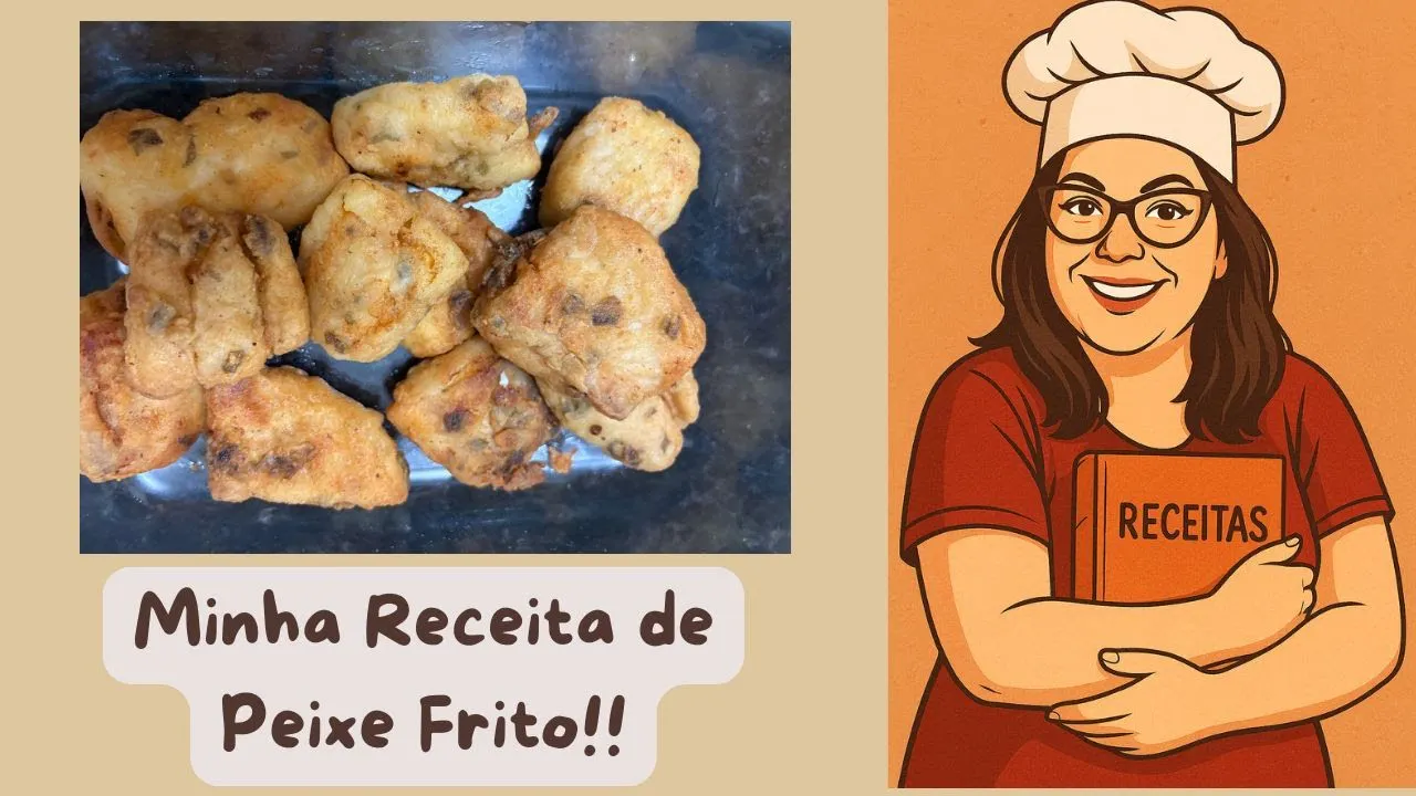 Vídeo: Peixe Frito Crocante com Crostinha Sequinha