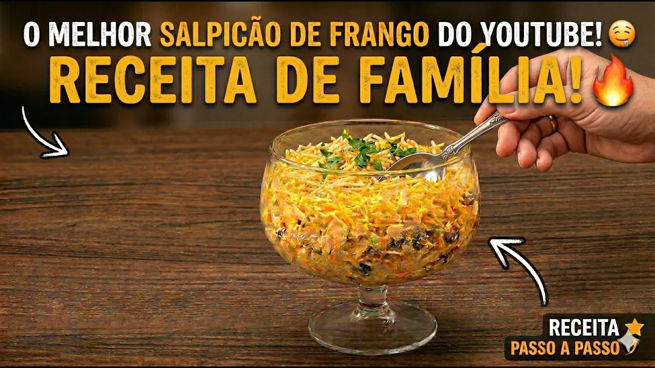Vídeo: Salpicão de Frango Crocante