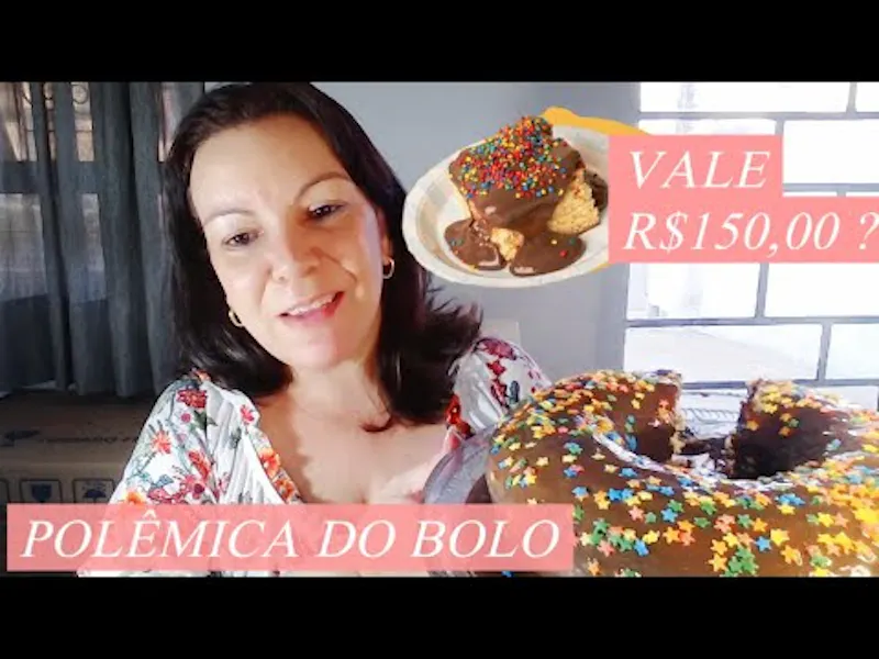 Bolo de Iogurte com Cobertura de Brigadeiro de Nescau