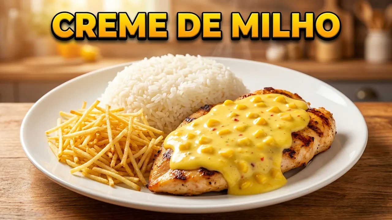 Vídeo: Creme de Milho Cremoso