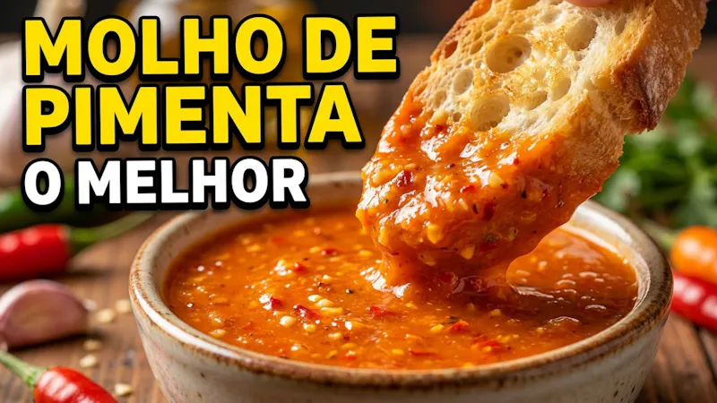 Molho de Pimenta Caseiro