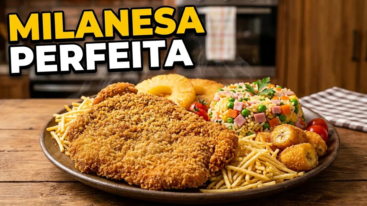 Vídeo: Filé à Cubana com Batata Palha e Arroz Colorido