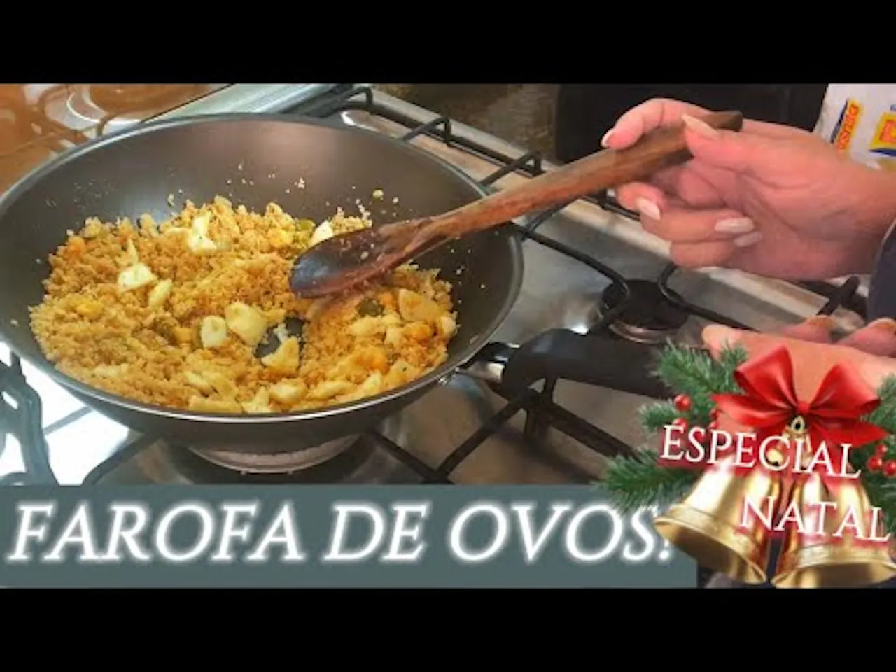 Vídeo: Farofa de Ovos