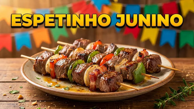 Espetinhos na Frigideira com Manteiga e Tomilho