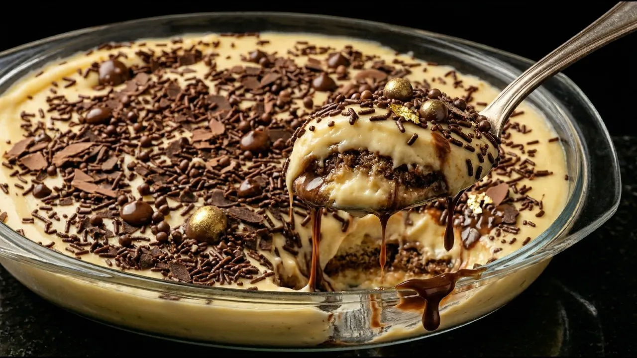 Vídeo: Pavê de Creme Veludo de Chocolate com Leite Ninho