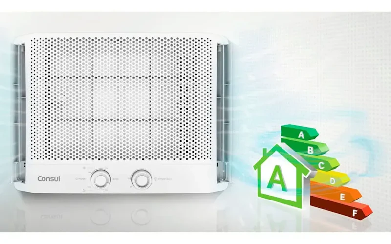 Ar Condicionado Janela Consul 7500btus F Mecânc Ccb07fb Cor Branco — foto 6 de 7