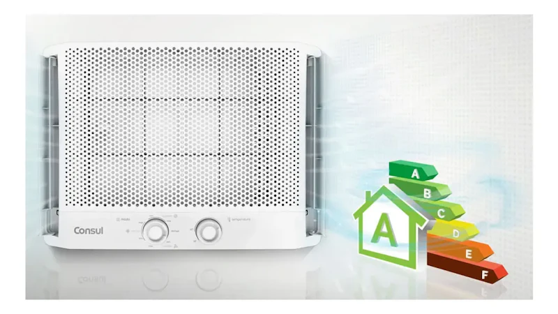 Ar Condicionado Janela 10000 Btus Consul Quente E Frio Com D Branco — foto 5 de 7