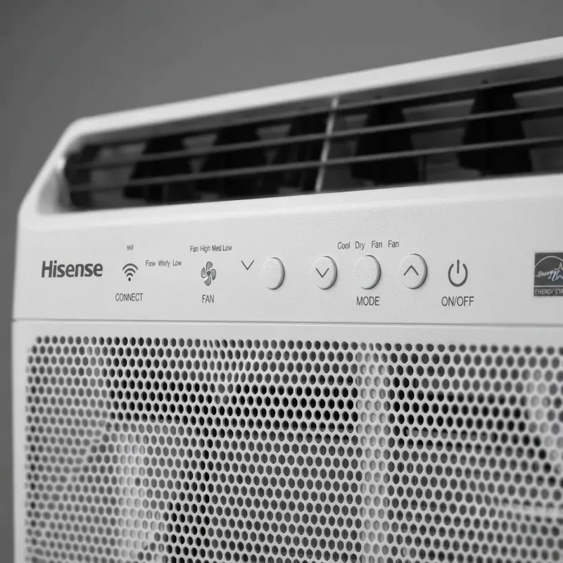 Ar-condicionado Janela 8.500 Btus Frio Branco Hisense — foto 11 de 12