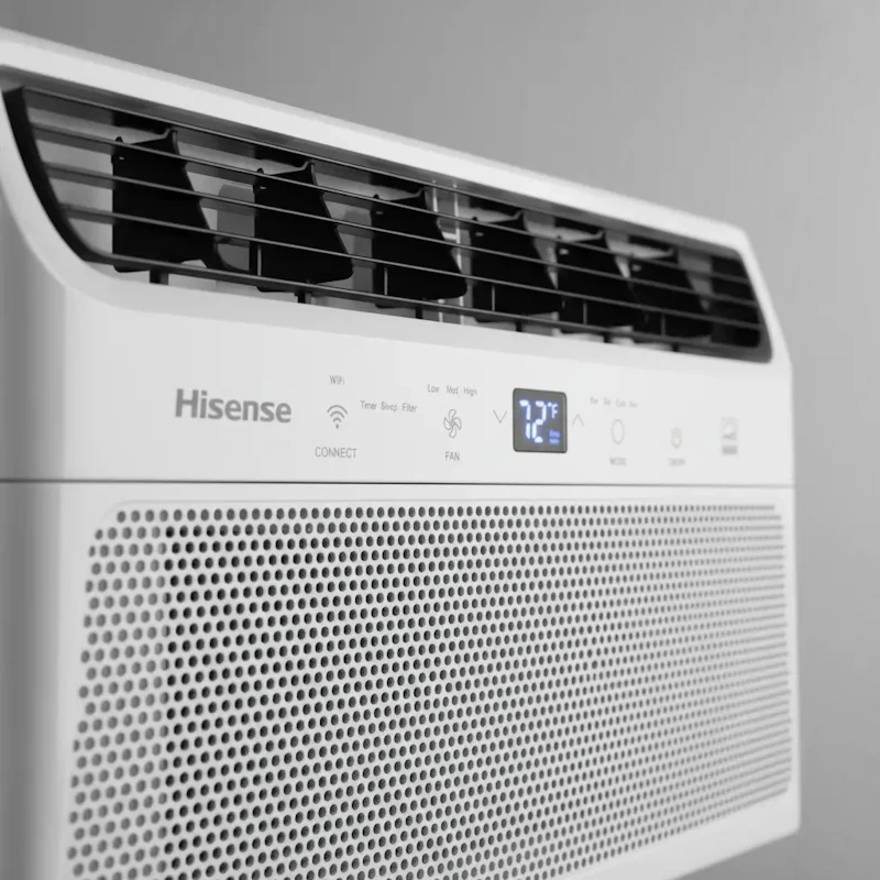 Ar Condicionado Janela Hisense 12.000 Btus Frio Aw12cr2 Cor Branco — foto 7 de 8